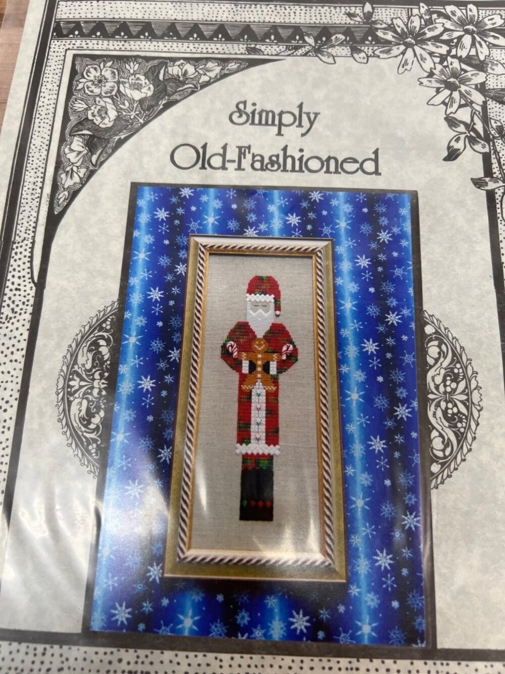 RARE "Shepherds Bush Simply Old-Fashioned St. Nick III Cross Stitch Pattern